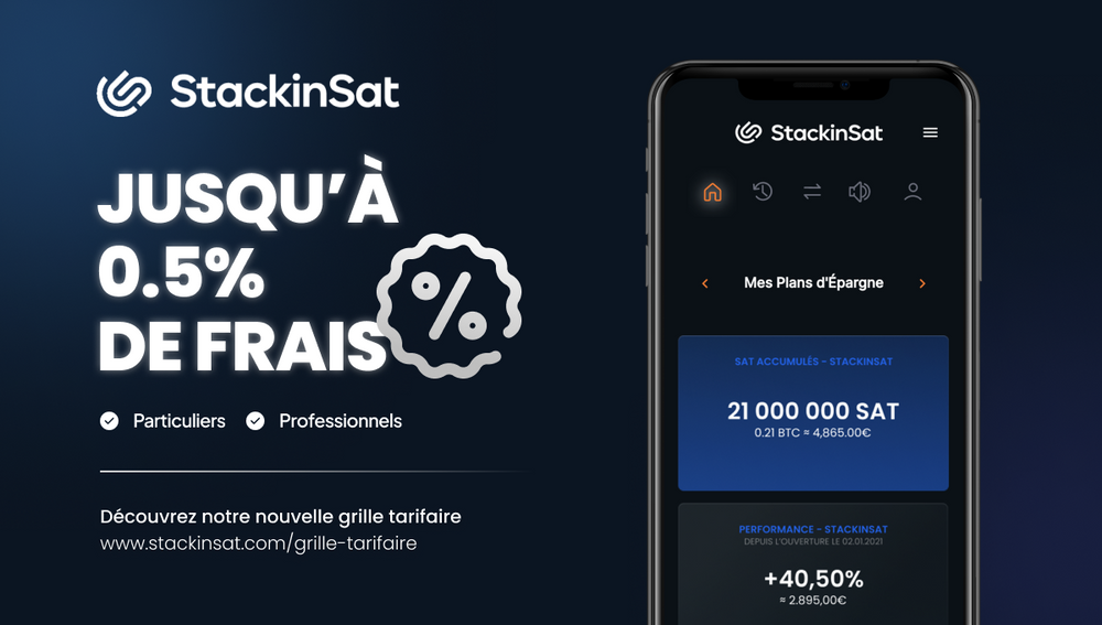 StackinSat met à jour ses frais de transaction post image