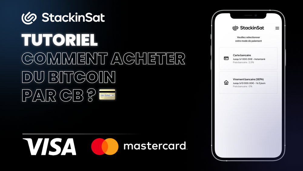 Comment acheter des bitcoins avec une CB chez StackinSat ? post image