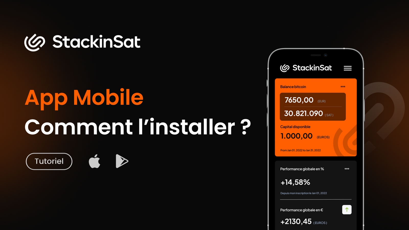 Application mobile StackinSat: Tutoriel (Android et IOS)